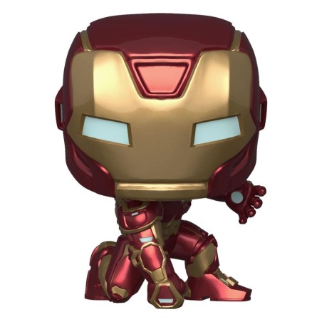 Marvel - 's Avengers (2020 video game) POP!  Vinyl Figurine Iron Man 9 cm