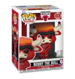 NBA - Figurine POP! Mascots Chicago Benny the Bull 9 cm