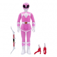 Power Rangers Mighty Morphin - Figurine ReAction Pink Ranger 10 cm