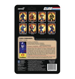 GI Joe - G.I. Joe figurine ReAction Cobra Commander 10 cm