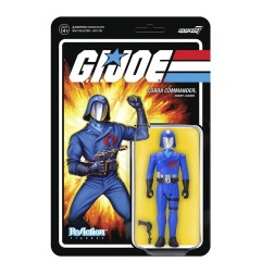 G.I. Joe - Figurine ReAction Cobra Commander 10 cm