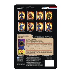 G.I. Joe - Figurine ReAction Cobra Trooper Y-back (Brown) 10 cm