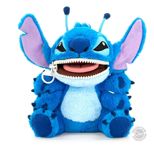 disney Peluche Stitch 26 cm avec Bonnet de Noël : : Jeux