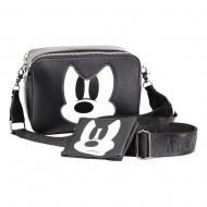 Disney - Set sac à bandoulière IBiscuit & étui pour carte / porte-monnaie Mickey Mouse Angry Face