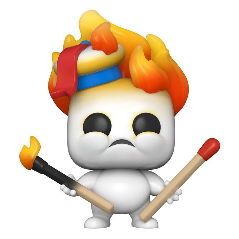S.O.S Fantômes - SOS Fantômes : L'Héritage POP! Vinyl figurine Mini Puft on Fire 9 cm