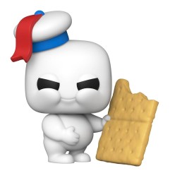 S.O.S Fantômes - SOS Fantômes : L'Héritage POP! Vinyl figurine Mini Puft w/Graham Cracker 9 cm