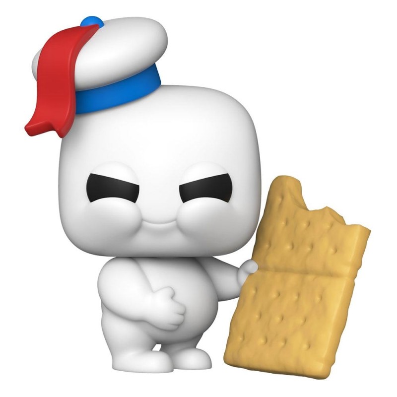 S.O.S Fantômes - SOS Fantômes : L'Héritage POP! Vinyl figurine Mini Puft w/Graham Cracker 9 cm