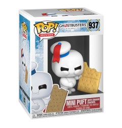 S.O.S Fantômes - SOS Fantômes : L'Héritage POP! Vinyl figurine Mini Puft w/Graham Cracker 9 cm
