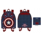 Marvel - Sac à dos Captain America 80th Anniversary Floral Shield By Loungefly