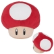 Nintendo - Peluche Mario Bros Champignon rouge 15cm