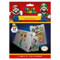 Super Mario - Pack de 10 stickers tech Mushroom Kingdom