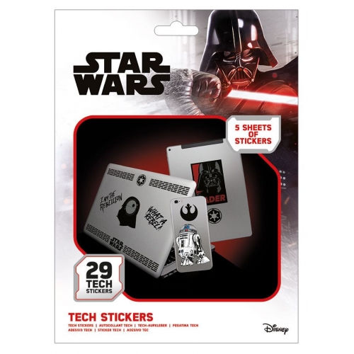 Star Wars - Pack de 10 stickers tech Force