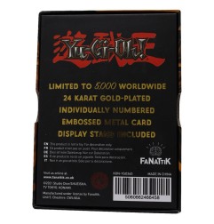 Yu-Gi-Oh ! - Réplique Card Pot of Greed (plaqué or)