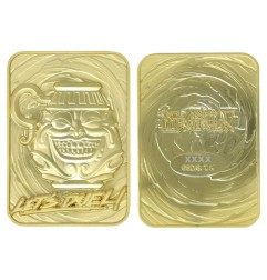 Yu-Gi-Oh ! - Réplique Card Pot of Greed (plaqué or)