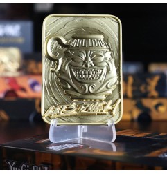 Yu-Gi-Oh ! - Réplique Card Pot of Greed (plaqué or)