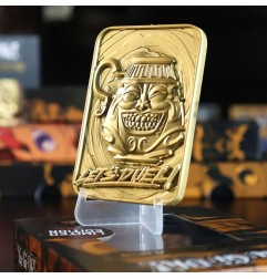 Yu-Gi-Oh ! - Réplique Card Pot of Greed (plaqué or)