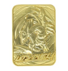Yu-Gi-Oh - ! réplique Card Blue Eyes Toon Dragon (plaqué or)