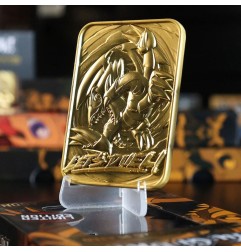 Yu-Gi-Oh - ! réplique Card Blue Eyes Toon Dragon (plaqué or)