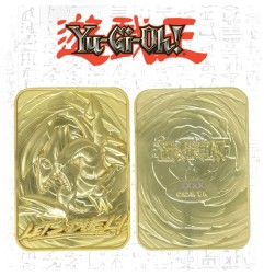 Yu-Gi-Oh - ! réplique Card Blue Eyes Toon Dragon (plaqué or)