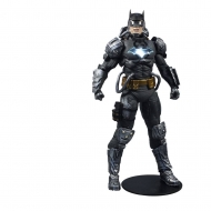 DC Comics - Figurine DC Multiverse Batman Hazmat Suit Gold Label Light Up Batman Symbol 18 cm