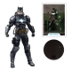 DC Comics - Figurine DC Multiverse Batman Hazmat Suit Gold Label Light Up Batman Symbol 18 cm