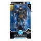 DC Comics - Figurine DC Multiverse Batman Hazmat Suit Gold Label Light Up Batman Symbol 18 cm