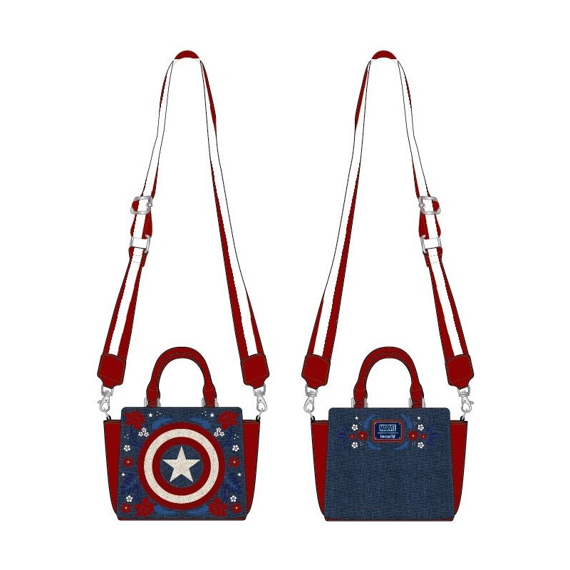 Sac à Dos Marvel Captain America Spring 32cm - - - Ocio Stock Noir