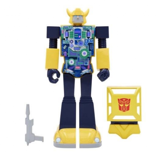 Transformers - Figurine Super Cyborg Bumblebee (Full Color) 28 cm