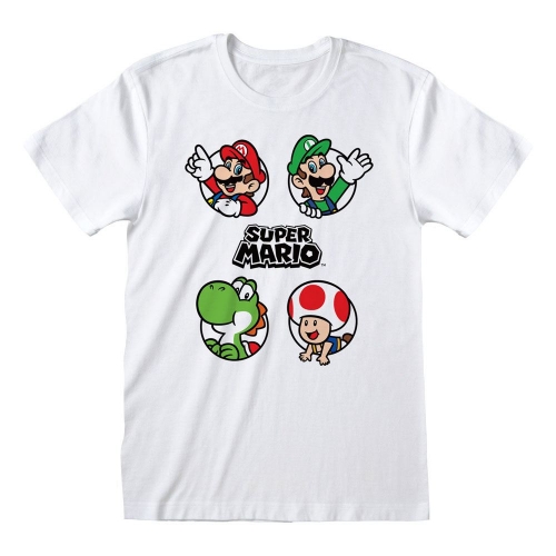 Super Mario - T-Shirt Circles