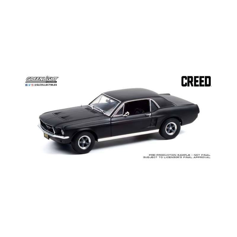 FORD MUSTANG coupé CREED II version salie film Rocky 1/18