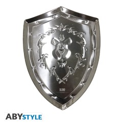 World of Warcraft - Plaque métal "Bouclier Alliance" (26x35)