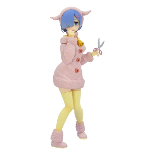 Re:ZERO SSS - Statuette Rem The Wolf and the Seven Kids Pastel Color Ver. 21 cm