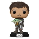 Star Wars The Mandalorian - Figurine POP! The Mandalorian & Grogu 9 cm