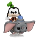 Disney - Figurine  POP! Walt Disney World 50th Anniversary Deluxe Dumbo w/Goofy 15 cm