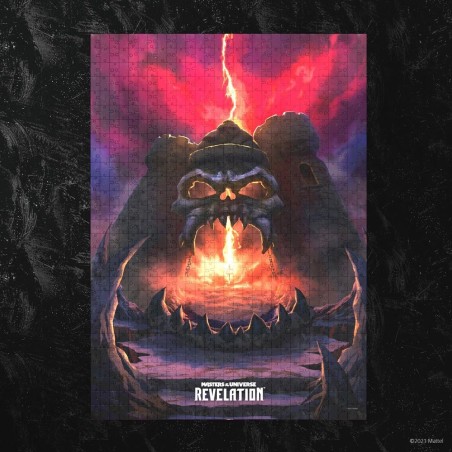 Maîtres de l'Univers, Les - Les Maîtres de l'univers : Révélation™ puzzle Castle Grayskull (1000 pièces)