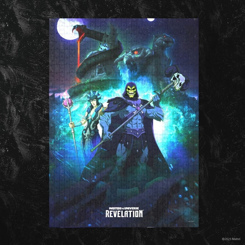 Maîtres de l'Univers, Les - Les Maîtres de l'univers : Révélation™ puzzle Skeletor™ and Evil-Lyn™ (1000 pièces)