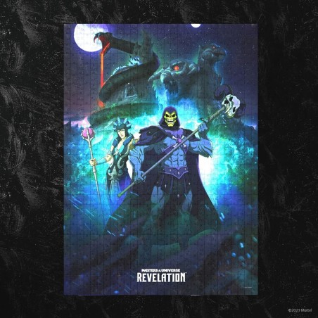 Maîtres de l'Univers, Les - Les Maîtres de l'univers : Révélation™ puzzle Skeletor™ and Evil-Lyn™ (1000 pièces)