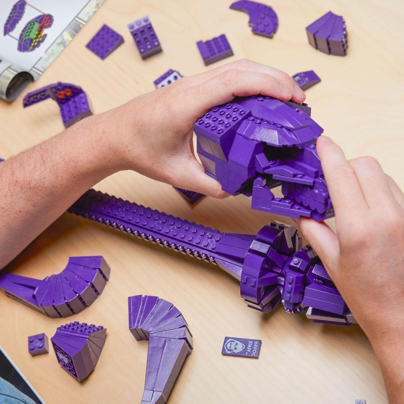 Les Maîtres De L'univers  Masters Of The Universe Origins  Jeu De Construction Mega Construx Havoc Staff 102cm