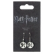 Harry Potter - Boucles d'oreille plaqué argent Platform 9 3/4