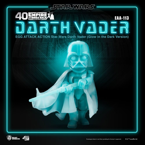 Star Wars - Figurine Egg Attack Darth Vader Glow In The Dark Ver. 16 cm