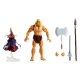 Maîtres de l'Univers : Revelation Masterverse 2022 - Figurines Deluxe Savage He-Man & Orko 18 cm