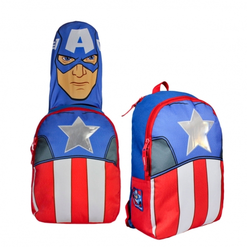 Marvel Comics - Sac à dos capuche Captain America