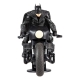 DC Comics - Véhicule DC Multiverse Batcycle The Batman (Movie)