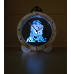 Star Wars - Réveil phosphorescent R2-D2