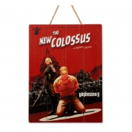 Wolfenstein - Tableau en bois WoodArts 3D The New Colossus 30 x 40 cm