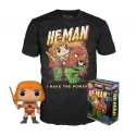 Les Maîtres de l'Univers - Set POP! & Tee set figurine et T-Shirt He-Man heo EU Exclusive (M)