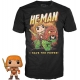 Les Maîtres de l'Univers - Set POP! & Tee set figurine et T-Shirt He-Man heo EU Exclusive (M)