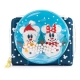 Disney - Porte-monnaie Snowman Minnie & Mickey Snow Globe By Loungefly