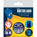 Doctor Who - Pack 5 badges Exterminate