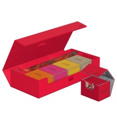 Ultimate Guard - Superhive 550+ XenoSkin Monocolor Rouge